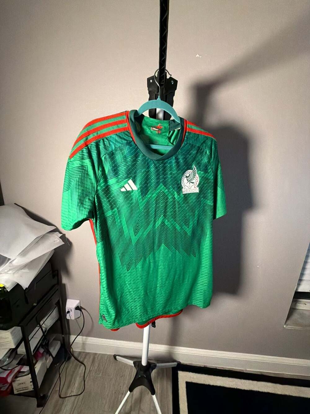 Adidas Mexico Home Soccer Jersey Size XL Green 2022 World Cup